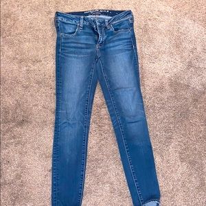 Super stretch skinny jeans